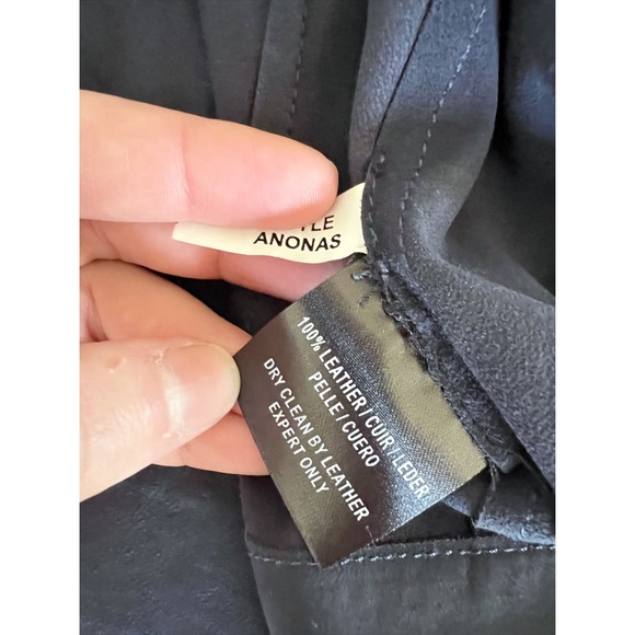 Anthropologie LAMARQUE Anona Leather Jacket - Picture 9 of 11